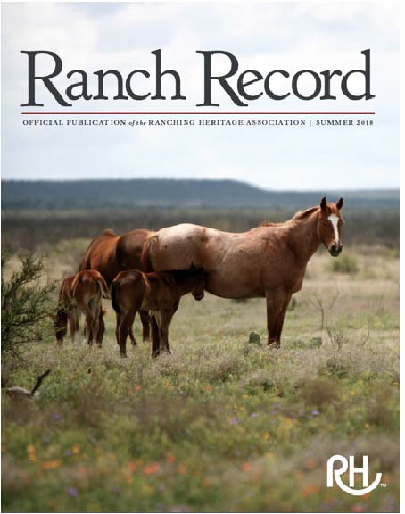 Summer 2018 Ranch Record