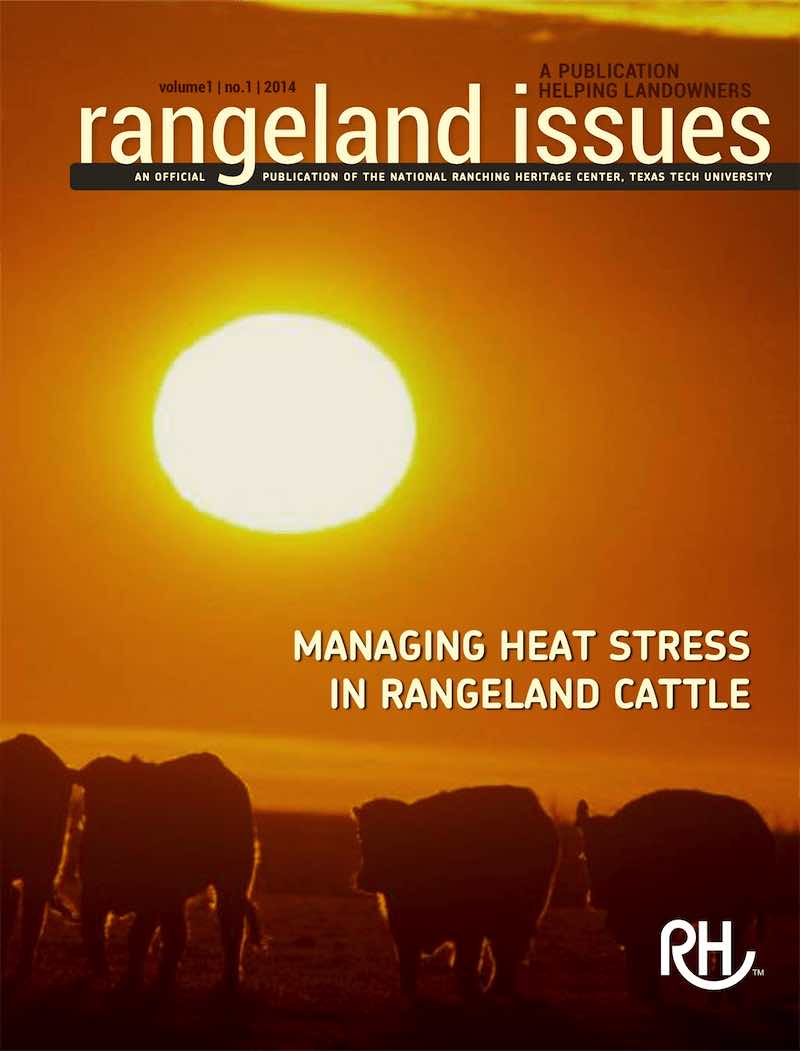 2014 Rangeland Issues 1