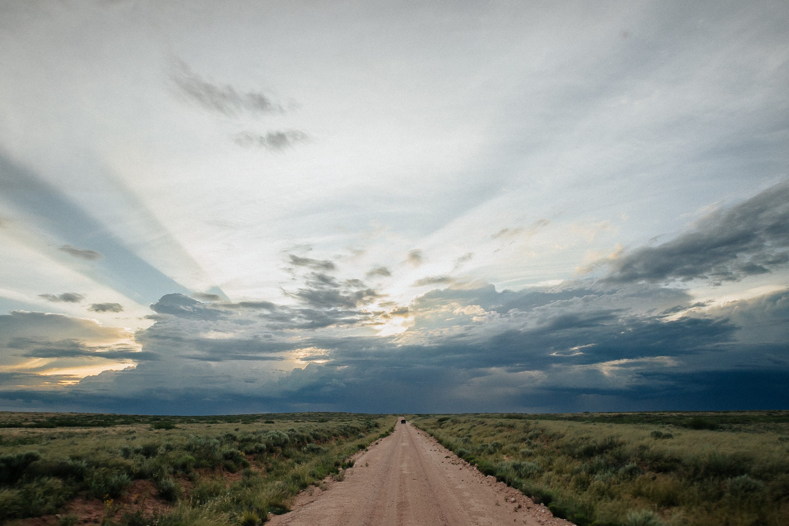 Storm on the horizon.